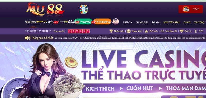 Tạo ngay tài khoản Mu88 để trải nghiệm thế giới game đỉnh nhất tại đây